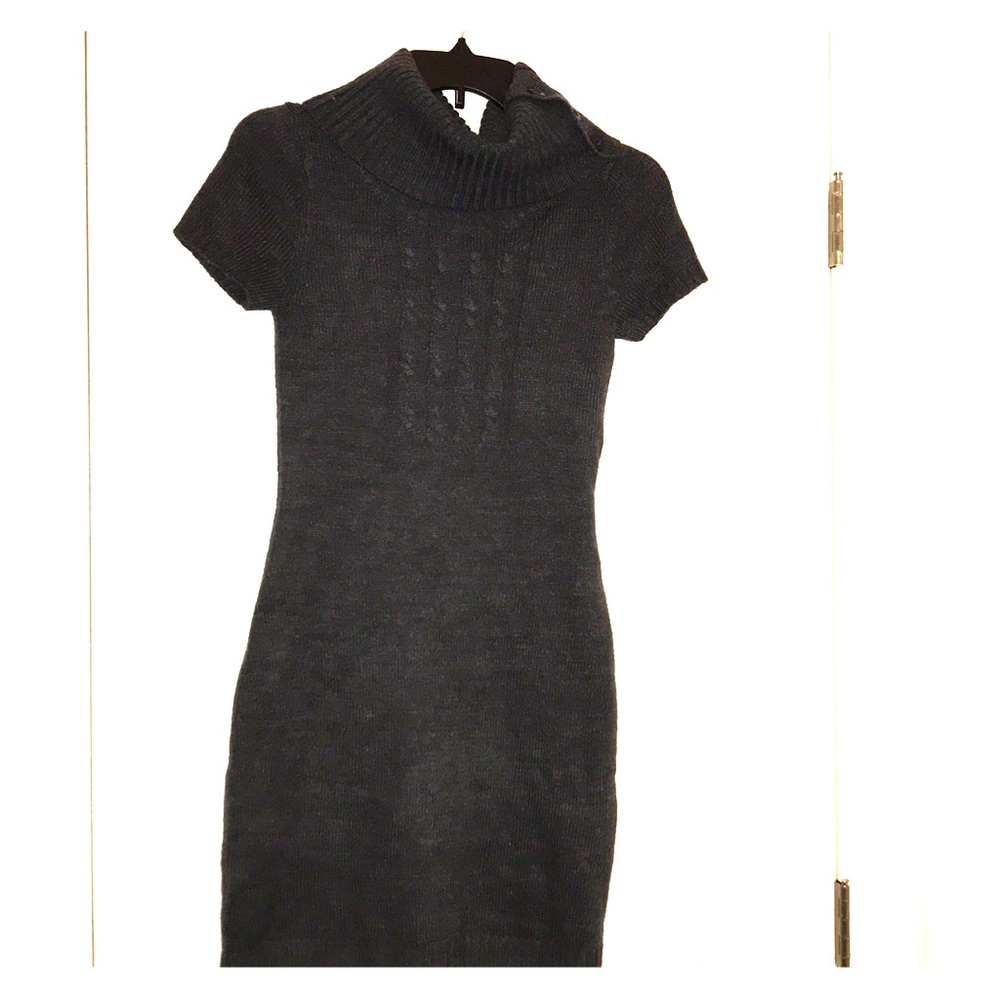 Grey Sweater Dress